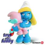 20192 - Smurfette with baby