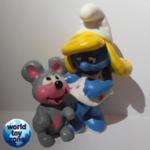 20410 - Smurfette with Mouse