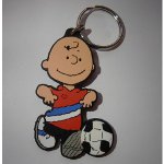 keyfob105 - Charlie Brown with Football Keyfob